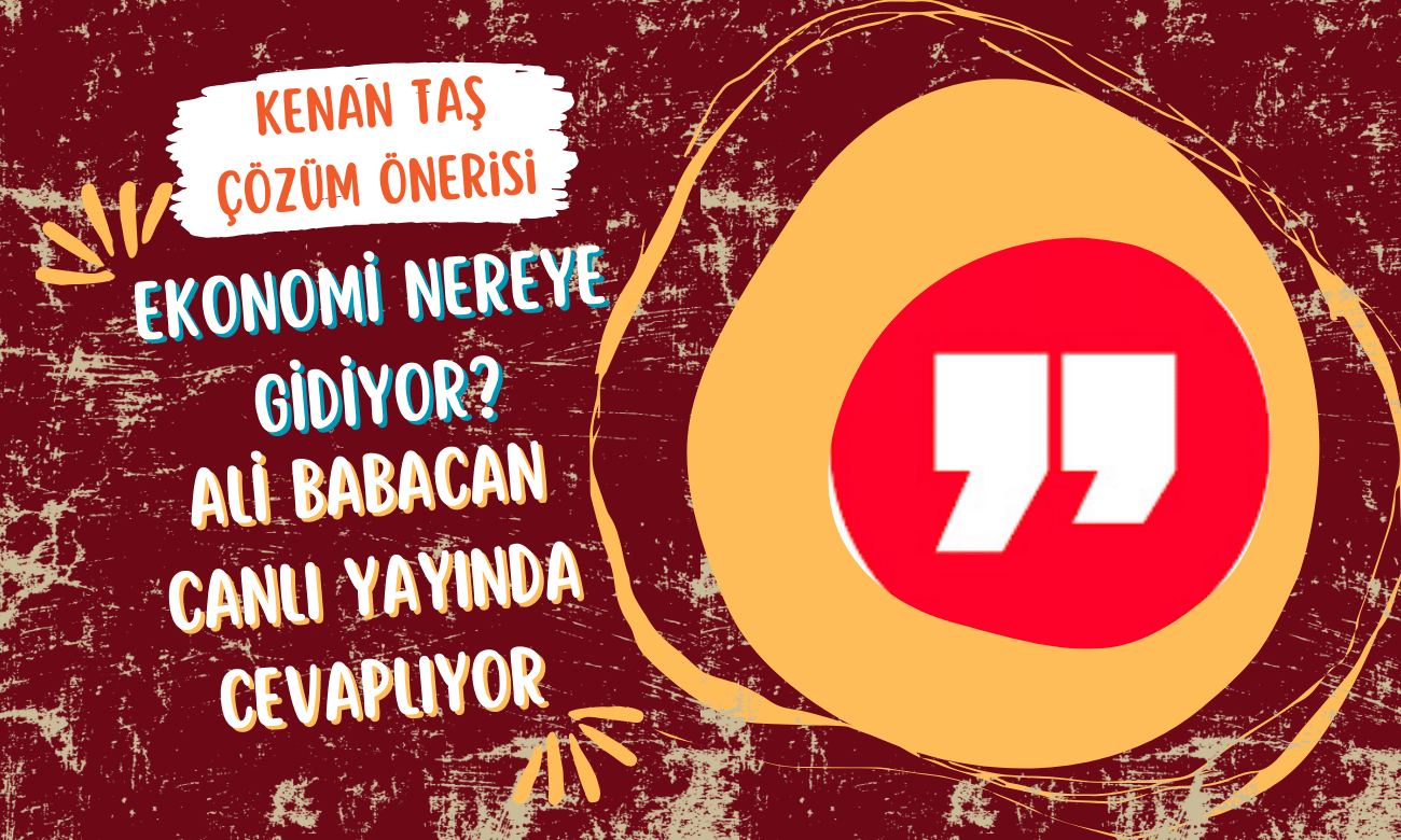 Çözüm Önerisi | Ekonomi nereye gidiyor? Ali Babacan canlı yayında cevaplıyor.